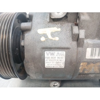 Recambio de compresor aire acondicionado para seat ibiza iii (6l1) 1.9 tdi referencia OEM IAM 6q0820803d  