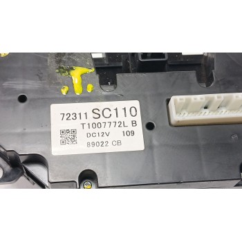 Recambio de mando climatizador para subaru impreza g12 2.0 diesel cat referencia OEM IAM 72311SC110 T1007772LB 