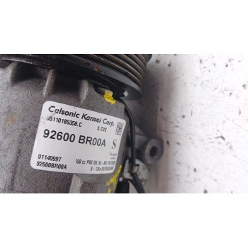 Recambio de compresor aire acondicionado para nissan qashqai i (j10, nj10) 1.6 referencia OEM IAM 92600br00a  
