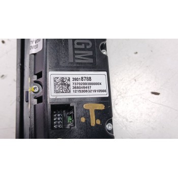Recambio de mando climatizador para opel astra k (b16) 1.4 turbo (68) referencia OEM IAM 39018788  
