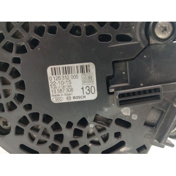 Recambio de alternador para opel astra k (b16) 1.4 turbo (68) referencia OEM IAM 13587308 0126312006 20089931