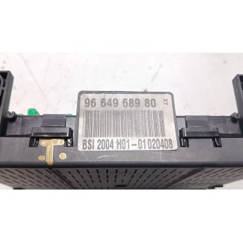 Recambio de centralita bsi para citroën c4 i sedán 1.6 hdi referencia OEM IAM 9664968980 281197595 