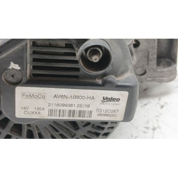 Recambio de alternador para ford fiesta (ccn) 1.25 16v cat referencia OEM IAM av6n10300ha tg12c087 2606952c