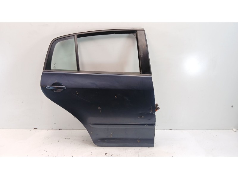 Recambio de puerta trasera derecha para volkswagen golf plus v (5m1, 521) 1.9 tdi referencia OEM IAM 5M0833106B  