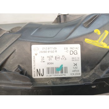 Recambio de faro izquierdo para renault captur i (j5_, h5_) 1.3 tce 150 (j5nk, j5js) referencia OEM IAM 260607817R 260606152r 