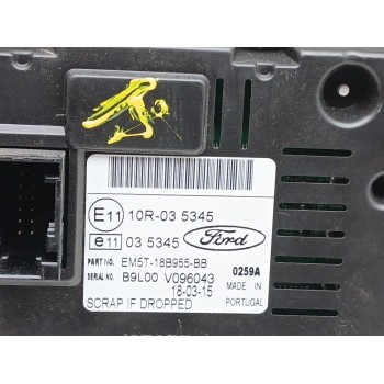 Recambio de display para ford c-max edition referencia OEM IAM em5t18b955bb  