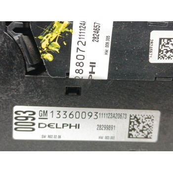 Recambio de mando multifuncion para opel astra j gtc sportive referencia OEM IAM 13360093 13360105 13288081