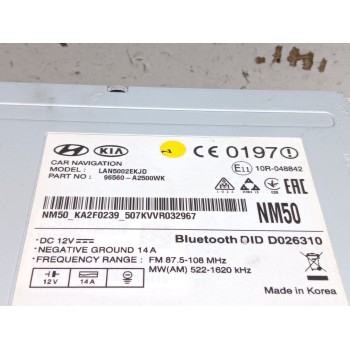 Recambio de pantalla multifuncion para kia cee´d (jd) 1.4 crdi 90 referencia OEM IAM 96170A2500WK 96560a2500wk 