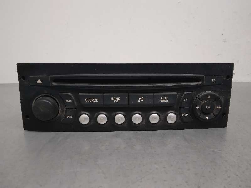 Recambio de sistema audio / radio cd para citroën c3 picasso collection referencia OEM IAM 98016070XT  