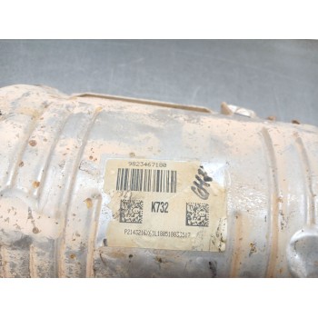 Recambio de filtro de particulas para peugeot 208 i (ca_, cc_) 1.6 bluehdi 100 referencia OEM IAM 9823467180 k732 