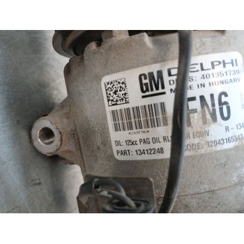 Recambio de compresor aire acondicionado para opel astra j sports tourer selective referencia OEM IAM 13412248  