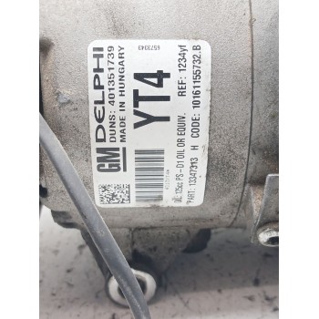 Recambio de compresor aire acondicionado para opel astra j gtc sportive referencia OEM IAM 13347313 13347315 13414020