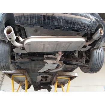 Recambio de tubo escape trasero para mazda 3 sedán (bp_) 2.0 skyactiv-x m hybrid (bp2s) referencia OEM IAM PY1S40100F  