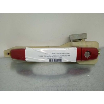Recambio de maneta exterior delantera izquierda para chevrolet aveo 1.4 cat referencia OEM IAM  ROJO 