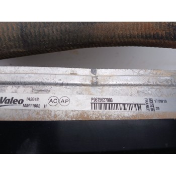 Recambio de intercooler para peugeot rifter 1.5 bluehdi 130 referencia OEM IAM P9675627980 MM11882H 