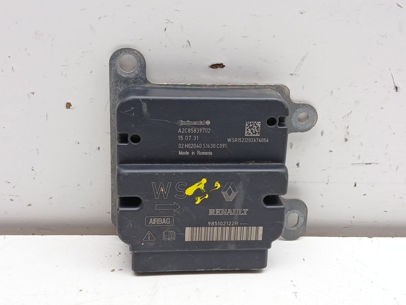 Recambio de centralita airbag para dacia sandero ii (b8_) 1.5 dci referencia OEM IAM 985102122r  