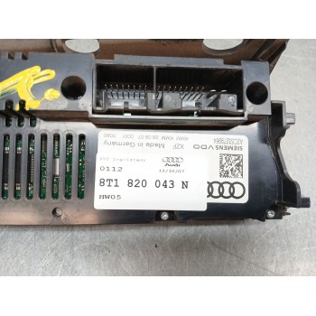 Recambio de mando climatizador para audi a5 coupe (8t) 2.7 tdi referencia OEM IAM 8t1820043n  
