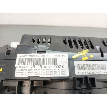 Recambio de cuadro instrumentos para mercedes-benz clase clk (w207) coupe 2.1 cdi cat referencia OEM IAM a2049004609  FUNCIONA