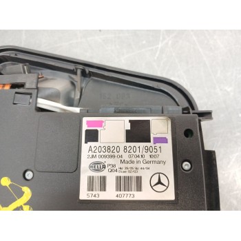 Recambio de luz interior para mercedes-benz clase clc (cl203) clc 160 blueefficiency (203.731) referencia OEM IAM a2038208201  