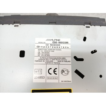 Recambio de sistema audio / radio cd para nissan murano (z50) básico referencia OEM IAM  DVD TECHO 