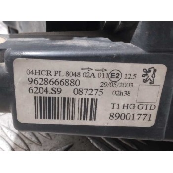 Recambio de faro izquierdo para peugeot 206 berlina xs clim referencia OEM IAM 9628666880 SOPORTE ROTO 