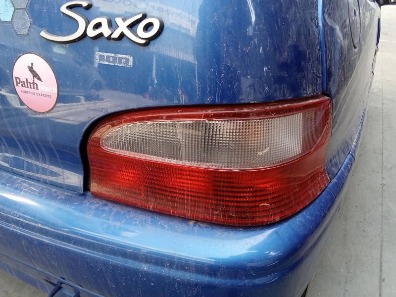 Recambio de piloto trasero derecho para citroën saxo (s0, s1) 1.1 x, sx referencia OEM IAM 6351F7  