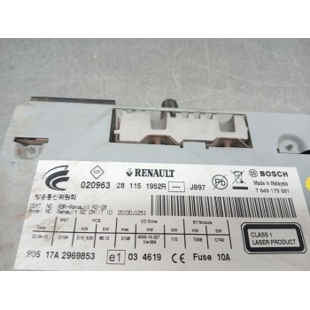 Recambio de sistema audio / radio cd para renault koleos i (hy_) 2.0 dci (hy0k) referencia OEM IAM 281151952r  