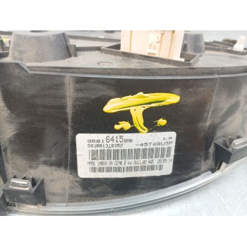 Recambio de cuadro instrumentos para peugeot partner tepee 1.6 hdi 90 referencia OEM IAM 9801642280 9801641580 