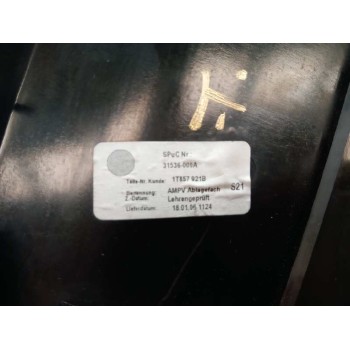 Recambio de guantera para volkswagen touran (1t1) 1.9 tdi referencia OEM IAM 1T857921B SUPERIOR SALPICADERO