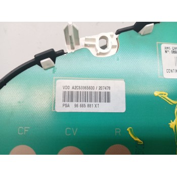Recambio de cuadro instrumentos para citroën c3 ii (sc_) 1.4 referencia OEM IAM 96665881XT  