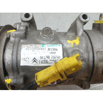 Recambio de compresor aire acondicionado para peugeot 207/207+ (wa_, wc_) 1.4 hdi referencia OEM IAM 9659875780  