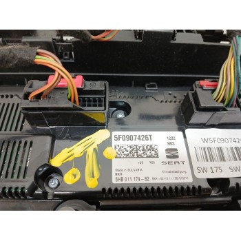 Recambio de mando calefaccion / aire acondicionado para seat leon (5f1) reference ecomotive referencia OEM IAM 5f0907426t  
