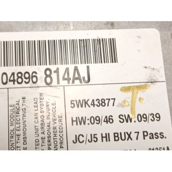 Recambio de kit airbag para dodge journey 2.0 16v crd cat referencia OEM IAM 04896814AJ  