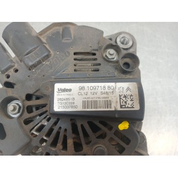 Recambio de alternador para citroën c4 cactus 1.2 thp 110 referencia OEM IAM 9810971880  