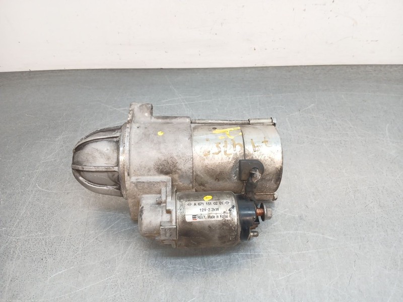 Recambio de motor arranque para ssangyong rodius ii 2.0 xdi referencia OEM IAM 6711510301 a6711510201 