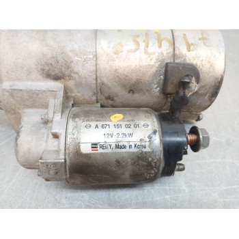 Recambio de motor arranque para ssangyong rodius ii 2.0 xdi referencia OEM IAM 6711510301 a6711510201 