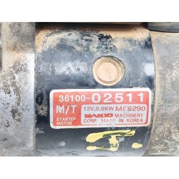 Recambio de motor arranque para hyundai atos (mx) 1.0 i referencia OEM IAM 3610002511 m56290 3610002555