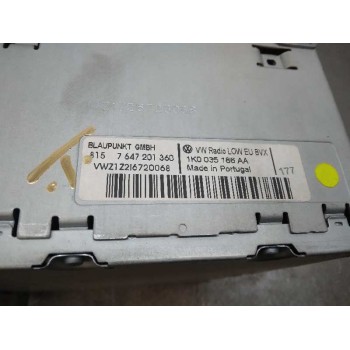 Recambio de sistema audio / radio cd para volkswagen passat berlina (3c2) highline referencia OEM IAM 1K0035186AA  
