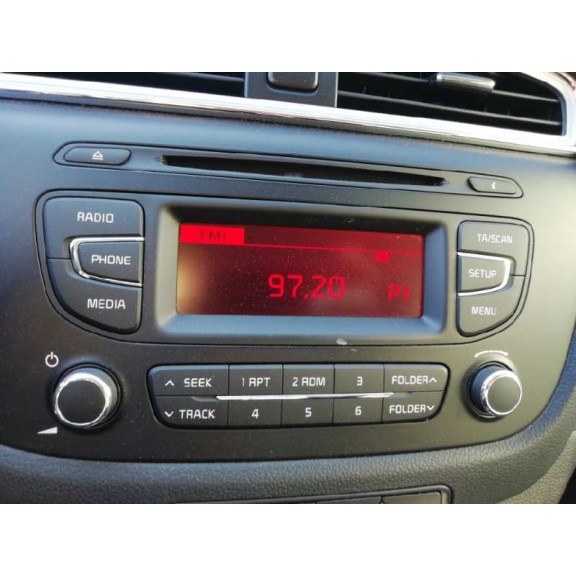 Recambio de sistema audio / radio cd para kia ceed drive referencia OEM IAM   