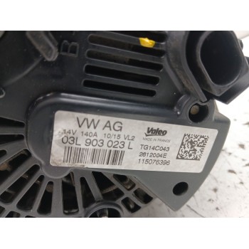 Recambio de alternador para volkswagen golf iv (1j1) 1.9 tdi referencia OEM IAM 03l903023l tg14c043 03G903016B