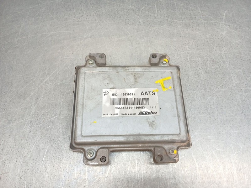 Recambio de centralita motor uce para opel meriva b monospace (s10) 1.4 (75) referencia OEM IAM 12639891  