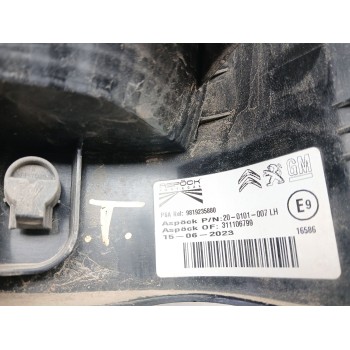 Recambio de piloto trasero izquierdo para opel combo furgoneta/monovolumen (k9) 1.5 d referencia OEM IAM 9819235880  