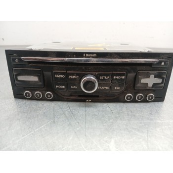 Recambio de sistema audio / radio cd para peugeot 3008 i monospace (0u_) 1.6 hdi referencia OEM IAM 96661984xt  
