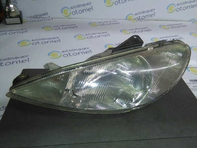 Recambio de faro izquierdo para peugeot 206 berlina xt referencia OEM IAM 9632689380  