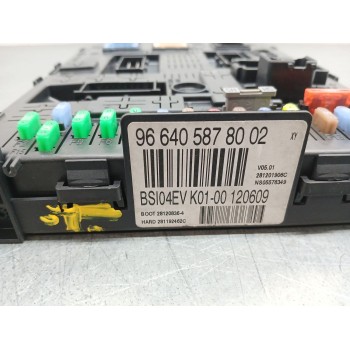 Recambio de centralita bsi para peugeot 3008 i monospace (0u_) 1.6 hdi referencia OEM IAM 966405878002  