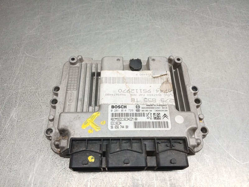 Recambio de centralita motor uce para peugeot 3008 i monospace (0u_) 1.6 hdi referencia OEM IAM 9665674480 0281014729 