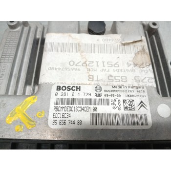 Recambio de centralita motor uce para peugeot 3008 i monospace (0u_) 1.6 hdi referencia OEM IAM 9665674480 0281014729 