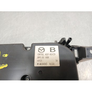 Recambio de mando climatizador para mazda 3 sedán (bl) 1.6 mzr cd (bl12) referencia OEM IAM BBP361190k  