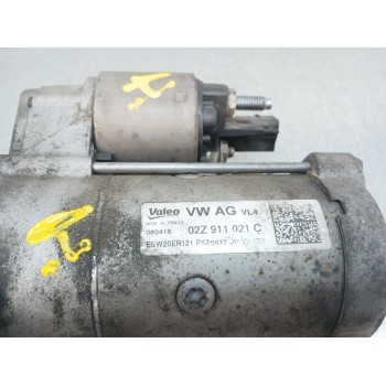 Recambio de motor arranque para seat ibiza iv (6j5, 6p1) 1.4 tdi referencia OEM IAM 02Z911024DX 02z911021c 