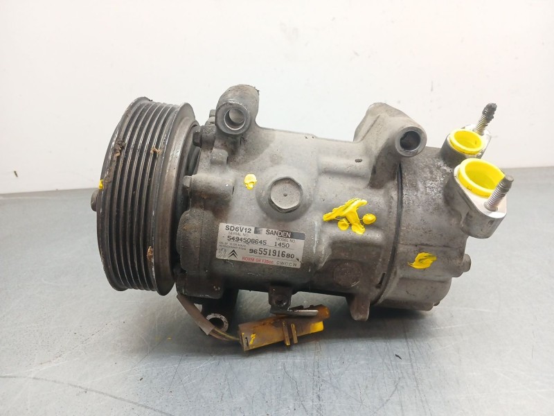 Recambio de compresor aire acondicionado para citroën c3 i (fc_, fn_) 1.4 i referencia OEM IAM 9655191680  